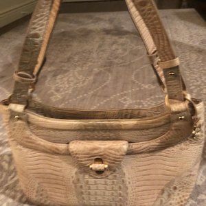 Brahmin Snakeskin Bag